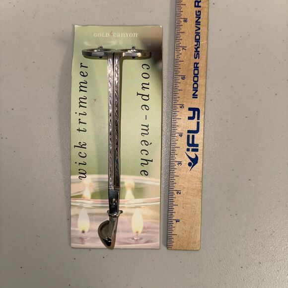 Candle Wick Trimmer Jar Care Scissors Flame Tool Home Accessory Gold Canyon - Picture 3 of 5